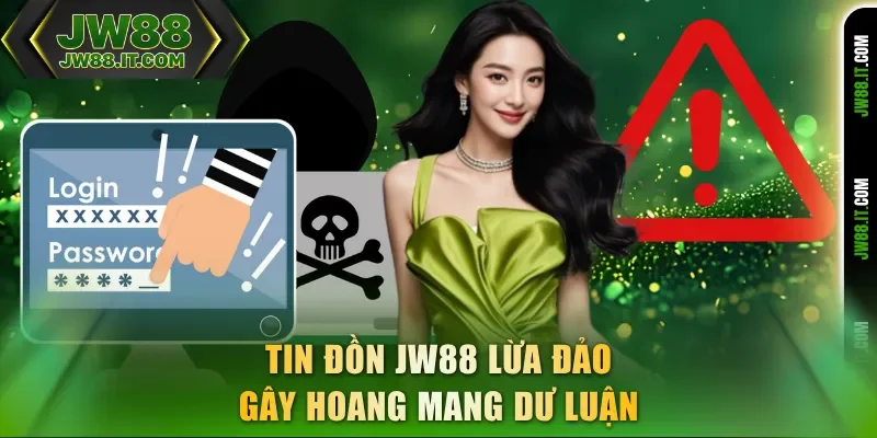Tin đồn JW88 lừa đảo gây hoang mang dư luận Tin đồn JW88 lừa đảo gây hoang mang dư luận